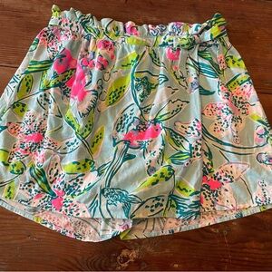 Lilly Pulitzer Girls Skort in Bali Blue Sway Size Large (8/10)